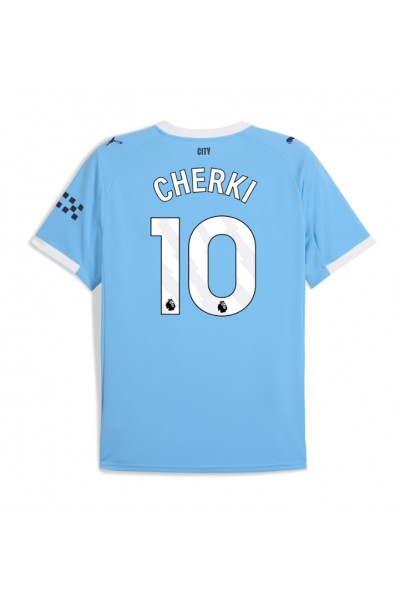 Manchester City Rayan Cherki #10 Jalkapallovaatteet Kotipaita 2025-26 Lyhythihainen Manchester City Rayan Cherki #10 Jalkapallovaatteet Kotipaita 2025-26 Lyhythihainen